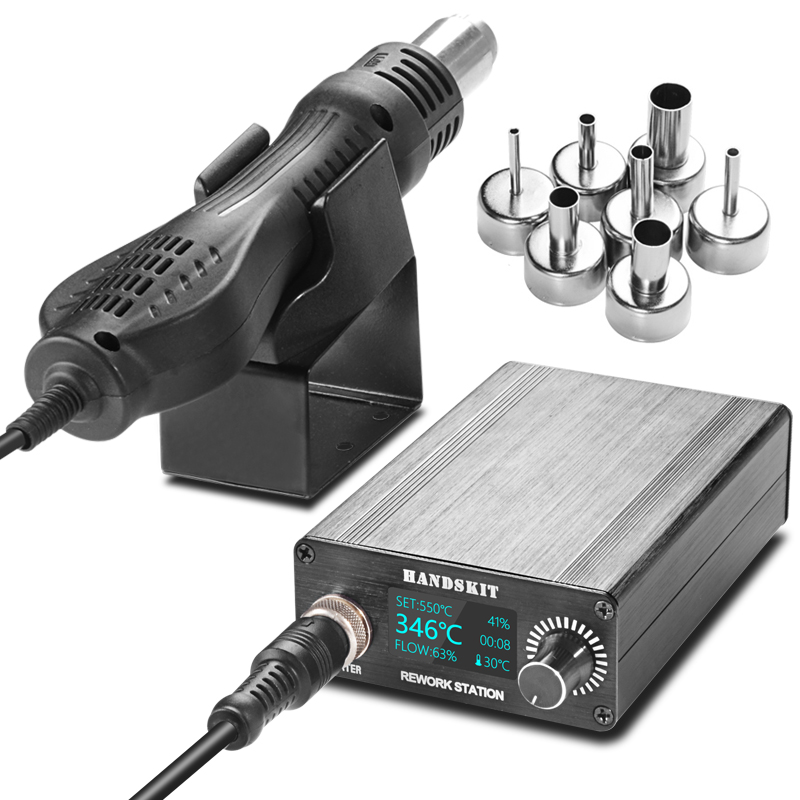 Hot Air Rework Station T12 - Micro Làm Lại Ga 700W Nhiệt