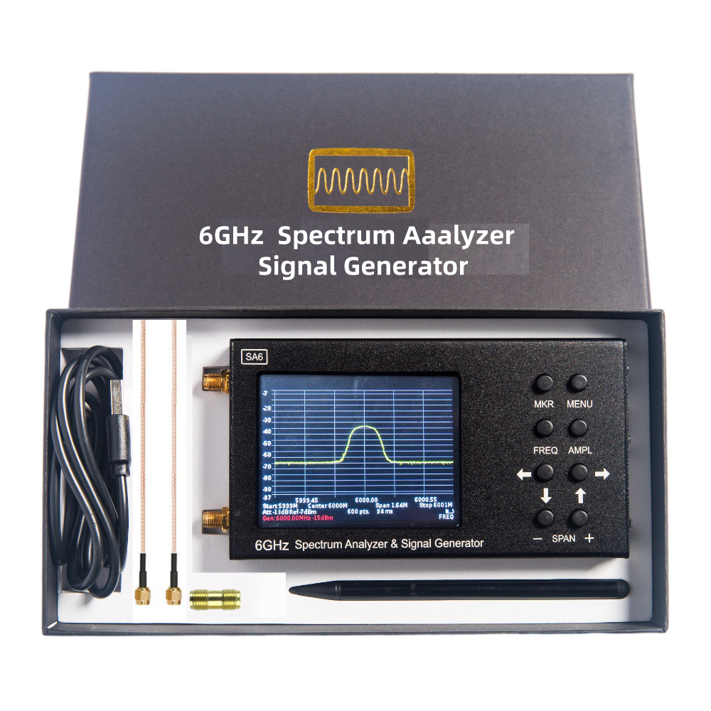 SA6 6GHz Digital Handheld Port - đánh giá và giá Signal Generator Spectrum Analyzer