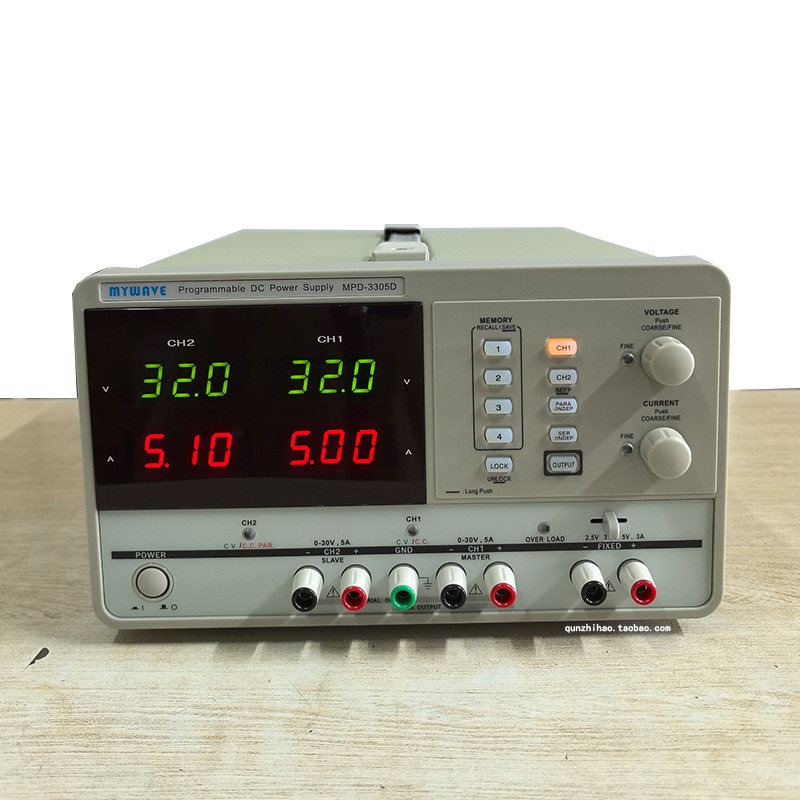 Dual Channel Programmable Line - đánh giá và giá Linear Lab Power Supply Adjustable
