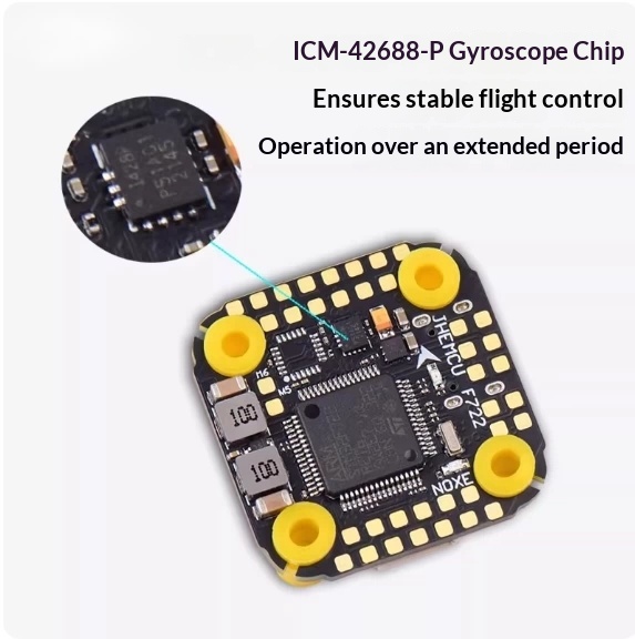 JHEMCU F722 NOXE F7 Flight Con - đánh giá và giá Fpv Flight Controller F7 Stack 60A
