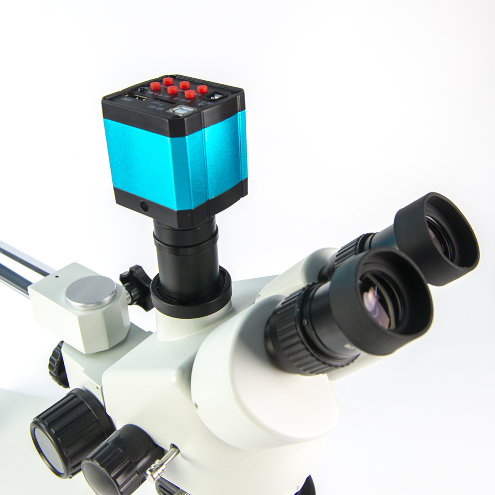 3.5X -90X Trinocular Zoom Ster - đánh giá và giá Stereo Trinocular Microscope Pcb