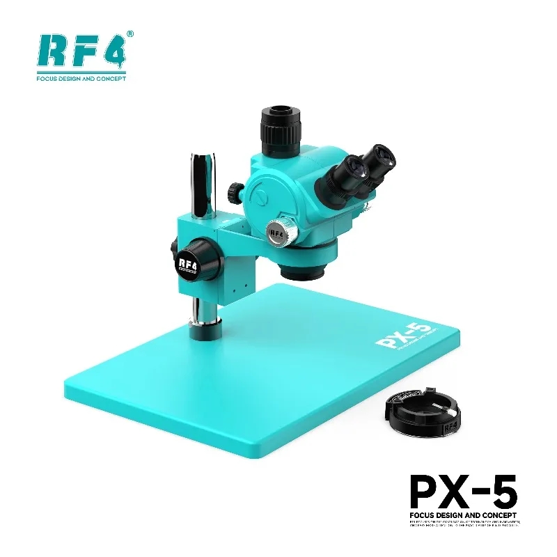 RF4 PX-5 Trinocular Stereo Mic - đánh giá và giá Stereo Trinocular Microscope Pcb