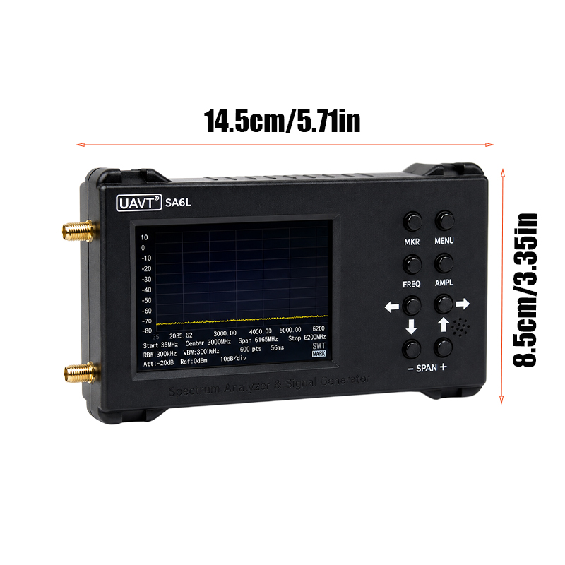 6GHz Portable Spectrum Analyze - đánh giá và giá Signal Generator Spectrum Analyzer
