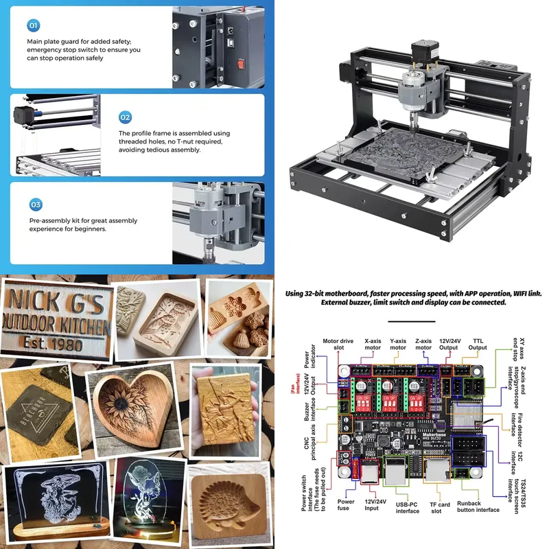 for 3018 Mini CNC Router Machi - đánh giá và giá Mini Laser Engraver Cnc Router