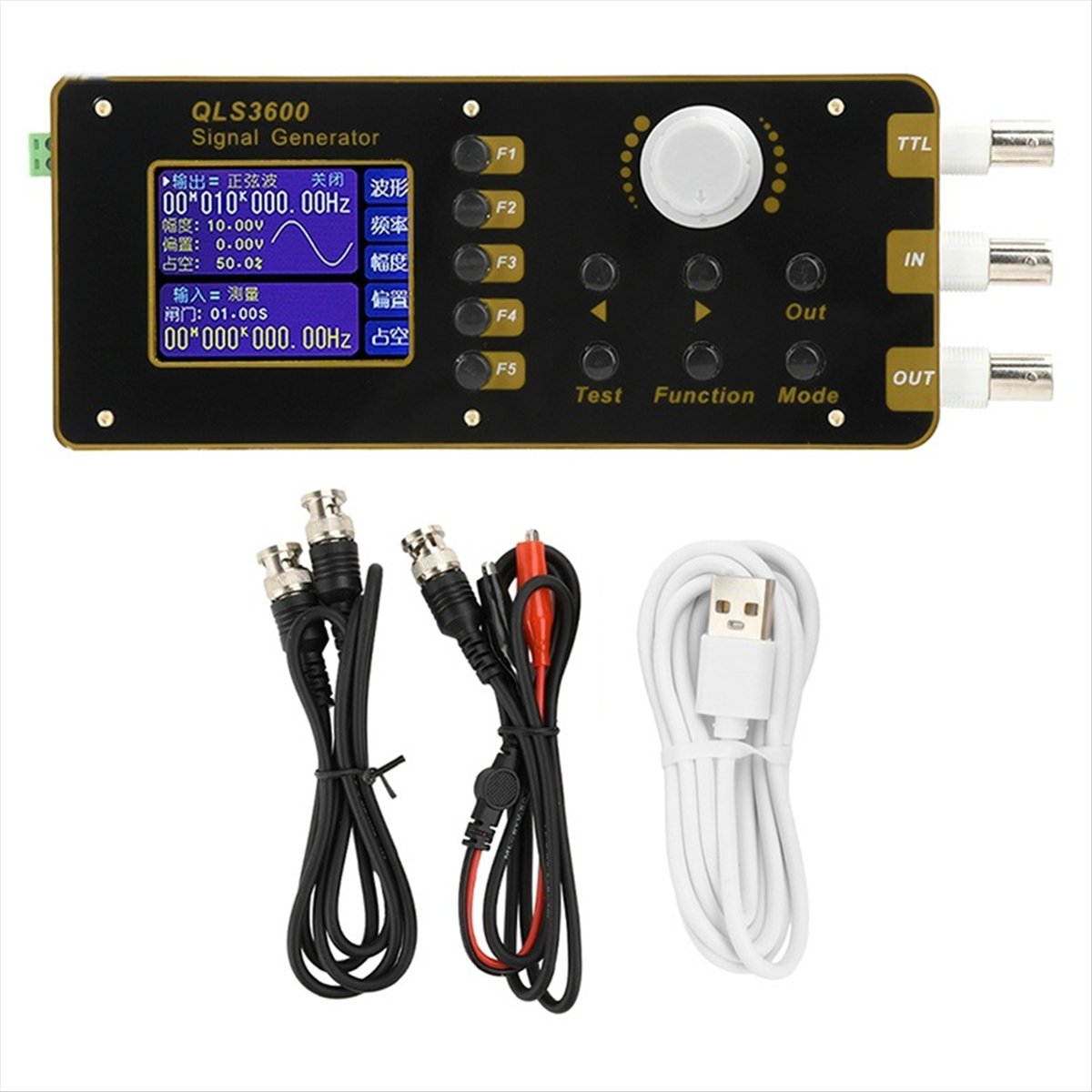M85K QLS325S 2.4 Inch DDS Func - đánh giá và giá Function Arbitrary Waveform Generator