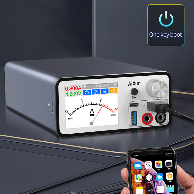 Aixun P2408S DC Power Supply A - đánh giá và giá Linear Lab Power Supply Adjustable