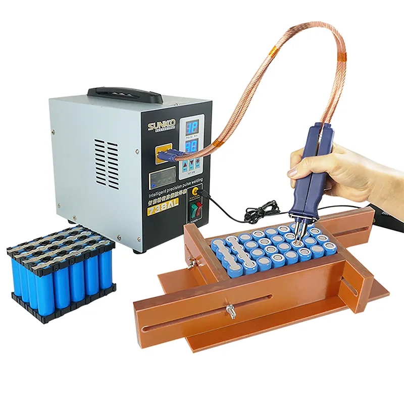 738AL 3.6KW Telescopic Arm Han - đánh giá và giá Spot Welder 18650 Battery Pack