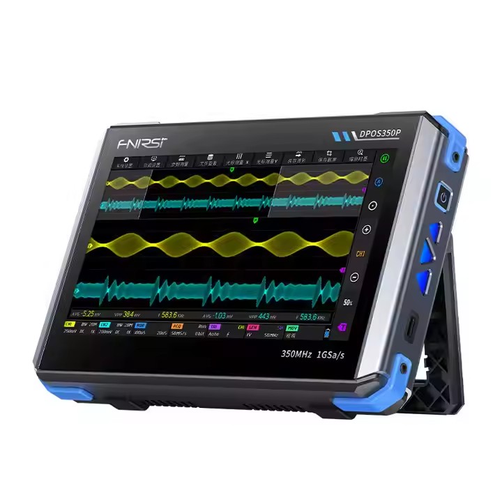FNIRSI DPOS350P 4-IN-1 350MHz  - đánh giá và giá Signal Generator Spectrum Analyzer