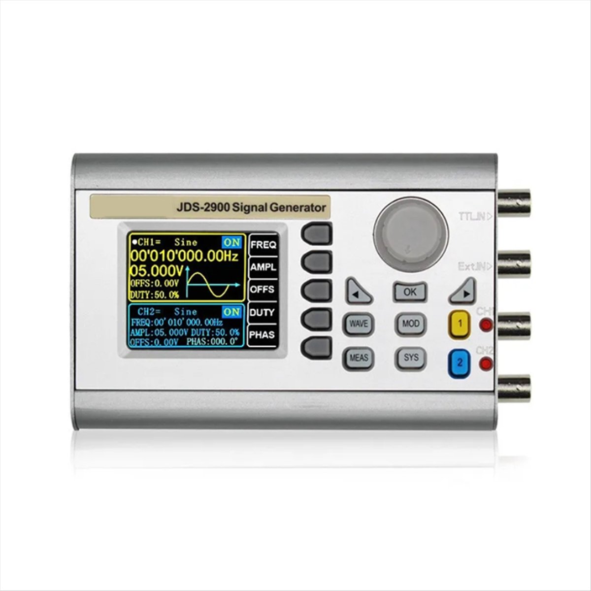 Friendly!JDS2900 Dual Channel  - đánh giá và giá Function Arbitrary Waveform Generator