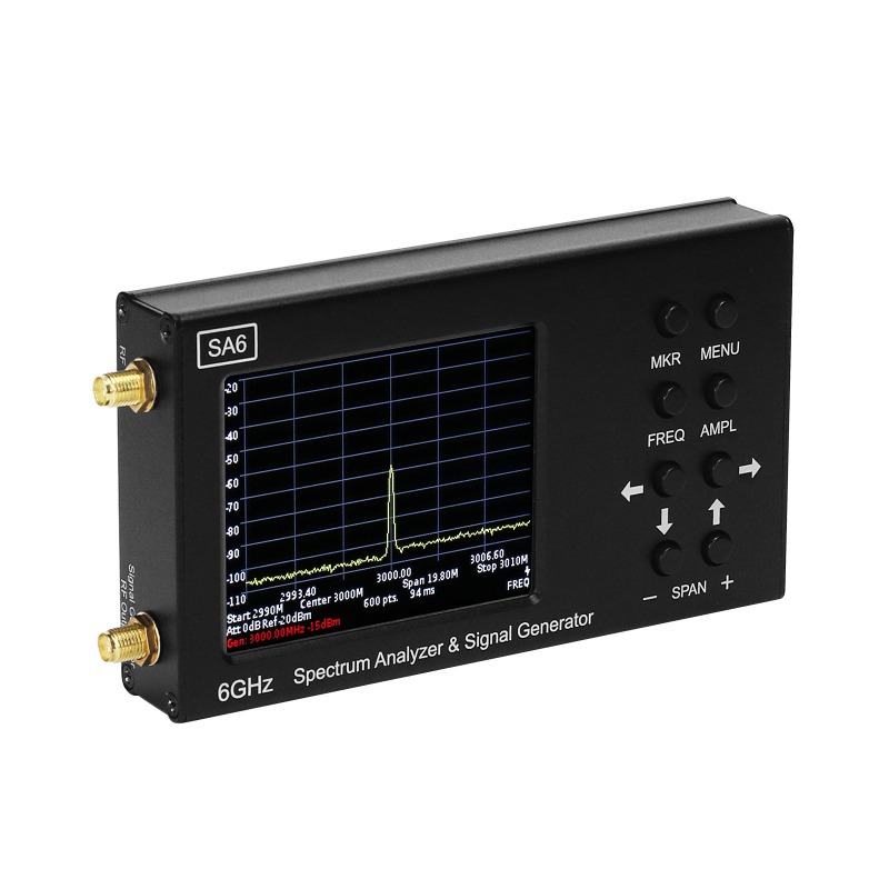 SA6 Spectrum Analyzer, English - đánh giá và giá Signal Generator Spectrum Analyzer